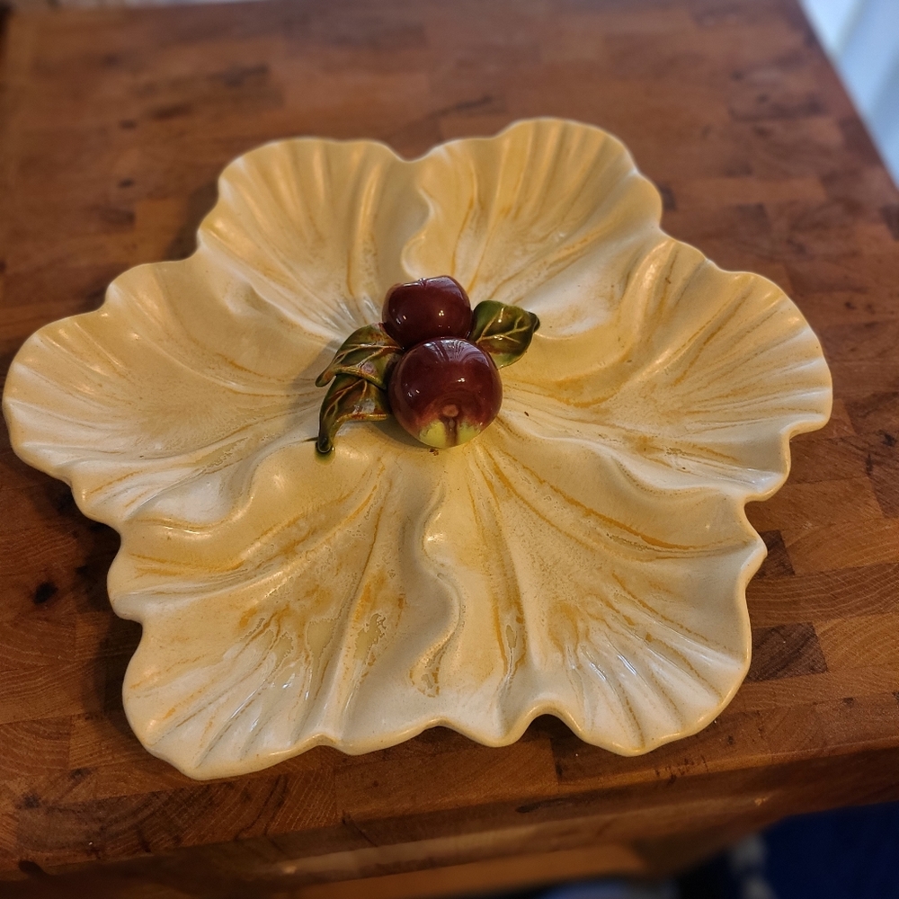 Antique serving platter